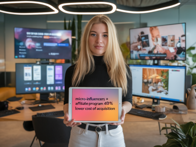 Comment combiner micro-influenceurs et programme de parrainage pour baisser votre coût d'acquisition de 40%