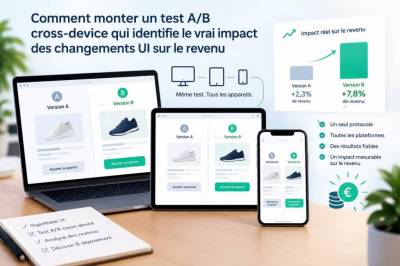 Comment monter un test a/b cross‑device qui identifie le vrai impact des changements ui sur le revenu